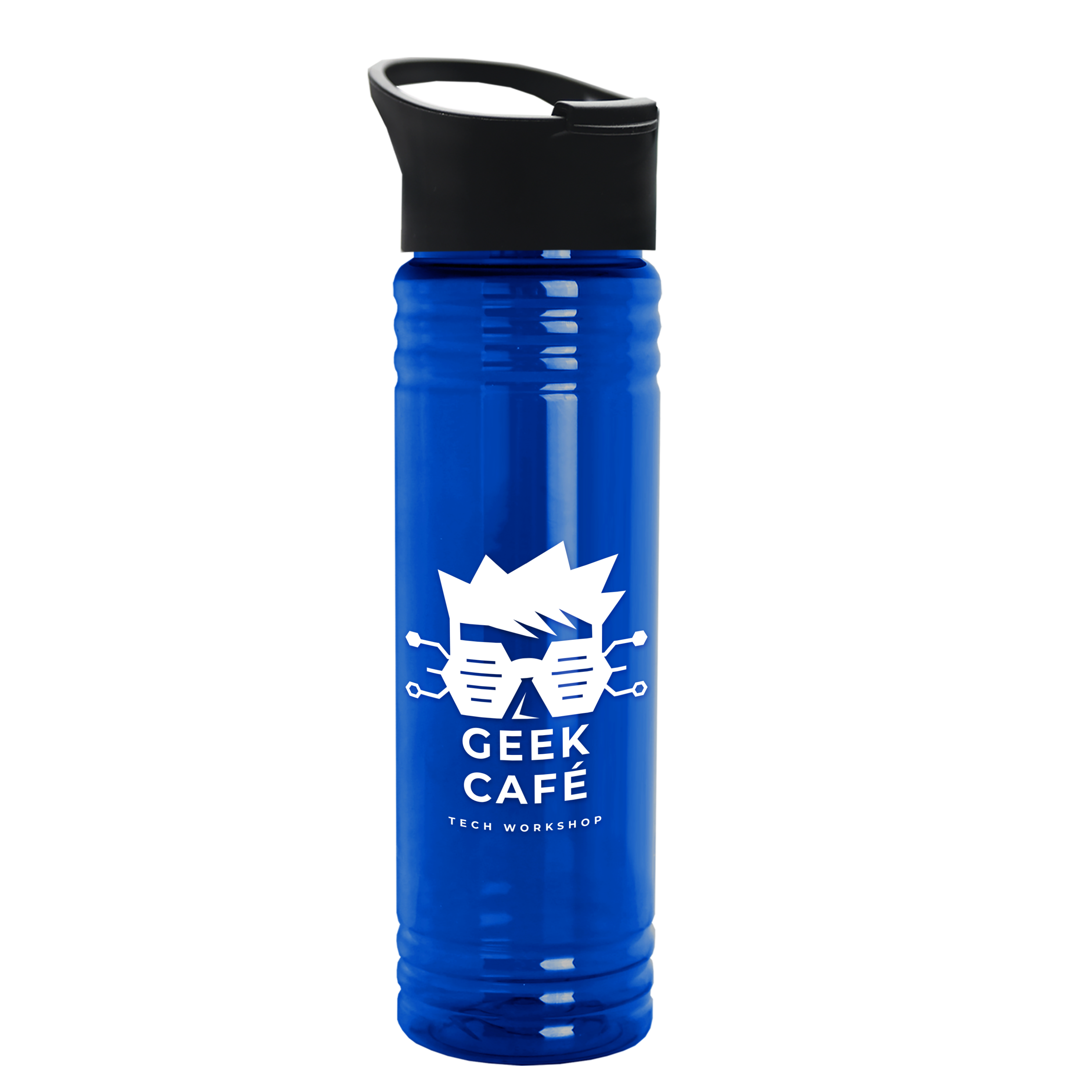 Slim Fit RPET Bottle with Pop-Up Lid - 24 oz.
